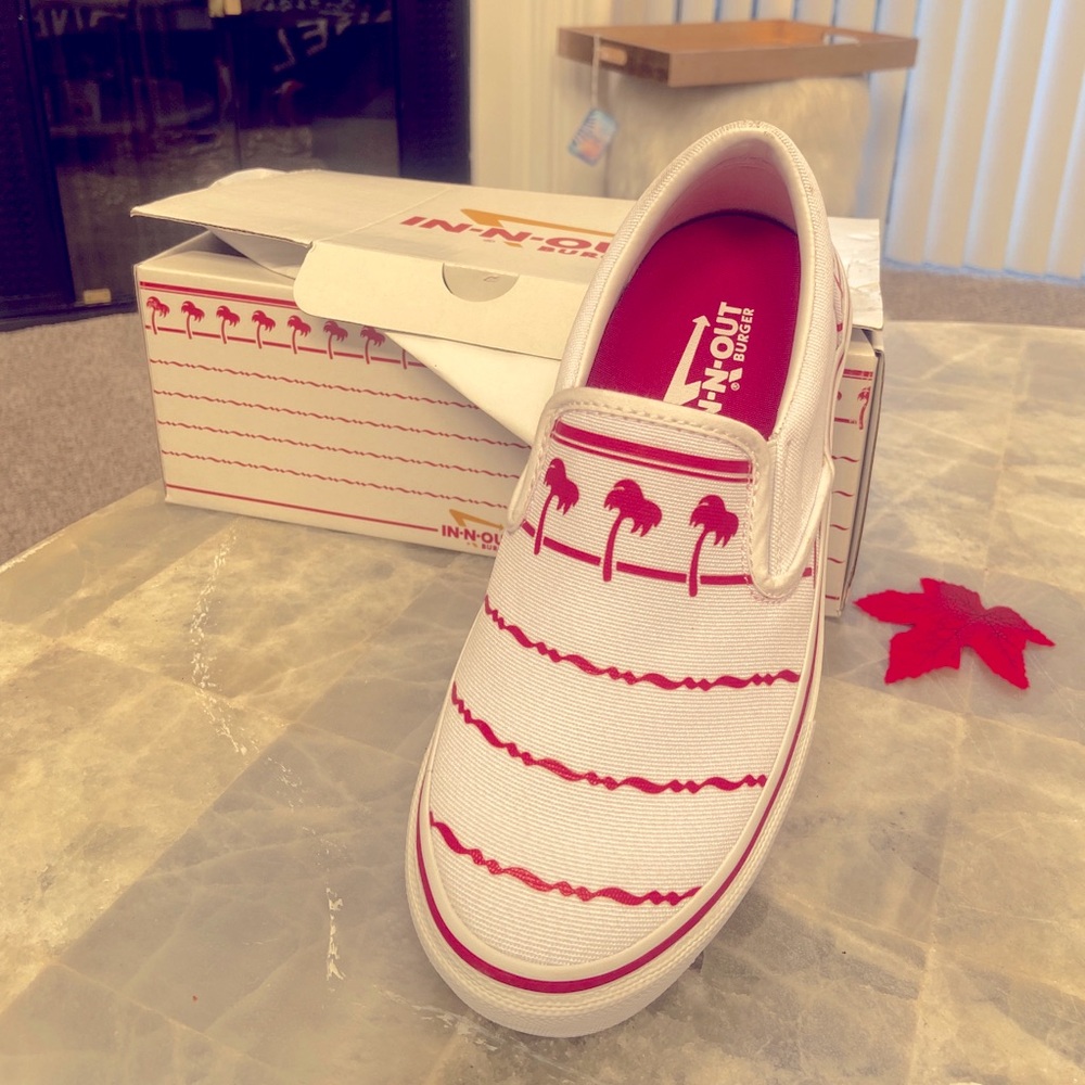 In n Out Burger Van like shoes RARE SOLD OUT